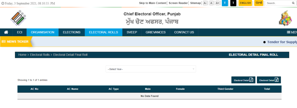 CEO Punjab Voter List 2021 (PDF Electoral Rolls) – Download Voters ID ...